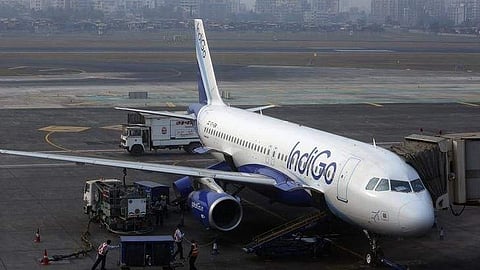 The incident took place on Saturday night, police said, adding that the passenger, a Canadian, has been detained.