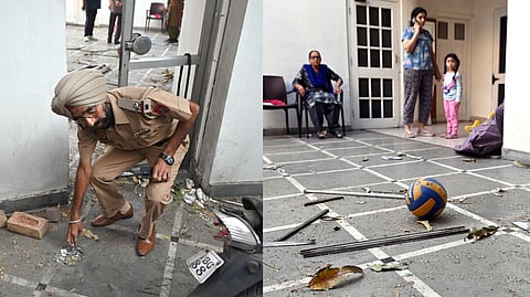 Blast outside residence of BJP leader Manoranjan Kalia in Jalandhar