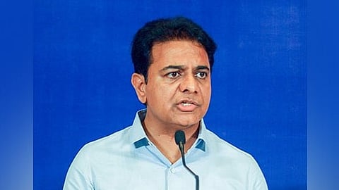 BRS working president KT Rama Rao.
