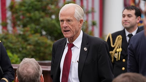 The trade adviser said that he doesn't understand how the Indian leader is cooperating with Russian President Vladimir Putin and Chinese President Xi Jinping "when he's the biggest democracy in the world."