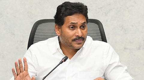 YSRCP chief and Former CM Jagan Mohan Reddy.