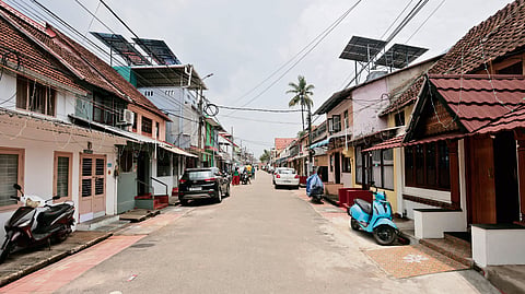 The Valiyasala Gramam street