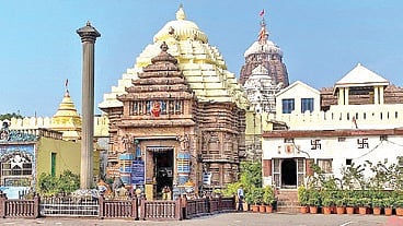 Shree Jagannath Temple in Puri.