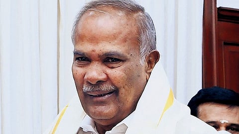 Tamil Nadu Assembly Speaker M Appavu. 