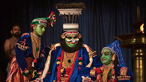 Kathakali takes centre stage at this Krishna temple festival 