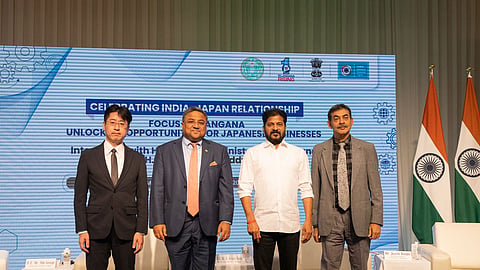 The official Telangana Rising delegation hosted a high-level Investment Roadshow at Hotel Imperial, Tokyo. 