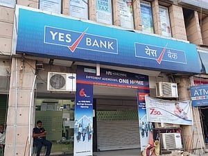 Yes Bank's asset quality remained broadly stable with the gross non-performing assets rising  4.3 percent. 