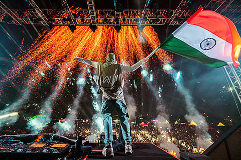 Alan Walker performing live at Boulder Hills