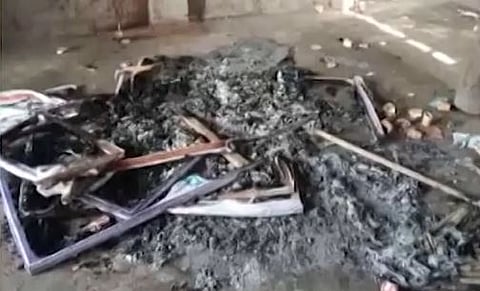 The incident happened in Chak Maricha village at Bhangar on Friday night.