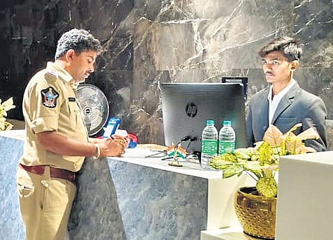 Personnel from constable rank to DSP participated in the drive. 