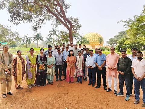 A press statement from the Auroville Foundation noted that the delegation held detailed discussions with Auroville officials on the institution’s educational approach. 