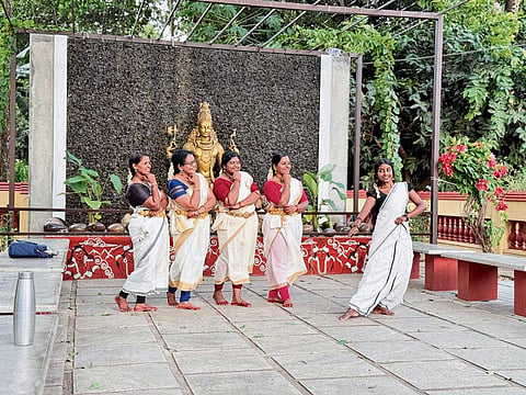 Kalady Sanskrit University staff's journey from fitness to arangettam
