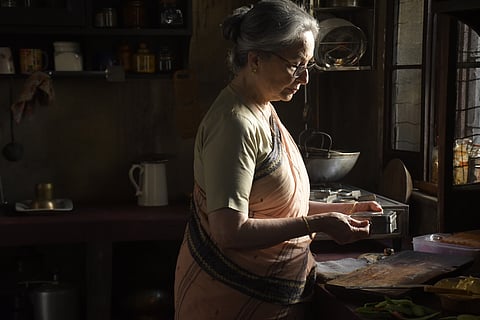Sharmila Tagore as Mrs Sen in 'Puratawn'