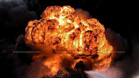 Blast, Explosion, fire