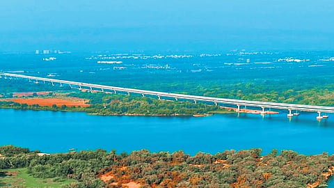 To ensure seamless connectivity, the government is laying 350 km of trunk roads integrated with underground utilities and smart infrastructure. 