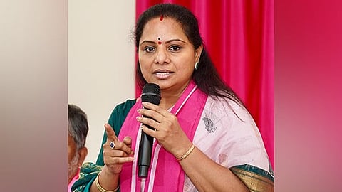 BRS MLC K Kavitha 