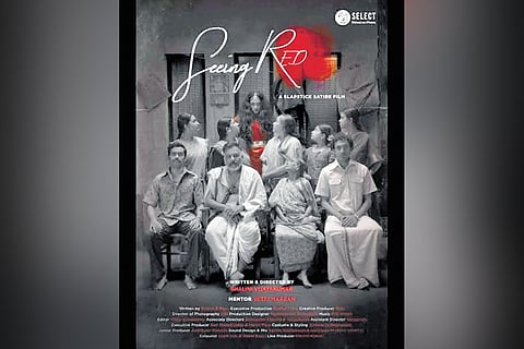  ‘Seeing Red’ Tamil short film poster