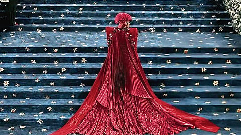 A scene from the Met Gala