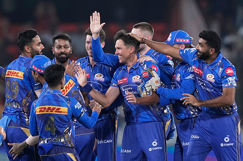 Mumbai Indians will be travelling to Ahmedabad instead of Dharamsala (File photo | AP)