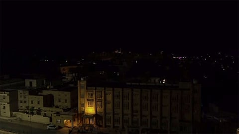 City of Jaisalmer during blackout amid escalating tensions between India and Pakistan, Rajasthan, Thursday, May 8, 2025. 