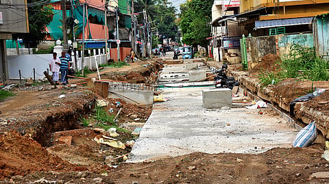 Mullassery Canal rejuvenation work has dragged on for five years 