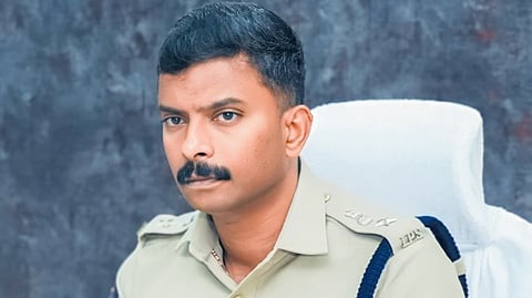 Tirupati district SP V Harsha Vardhan Raju. 
