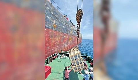 Cargo vessel MV Sirrah