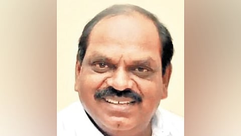 Former AIADMK housing minister R Vaithilingam 