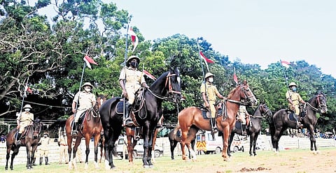 Kerala’s lone mounted police wing – deployed under the Thiruvananthapuram city police – will receive three thoroughbred horses from the Army’s RVC within two weeks.