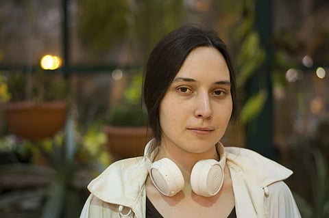 This undated photo provided by Polina Pugacheva in April 2025 shows Kseniia Petrova, a Russian-born scientist who was a researcher at Harvard University. 