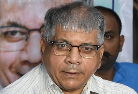 Vanchit Bahujan Aghadi (VBA) chief Prakash Ambedkar 