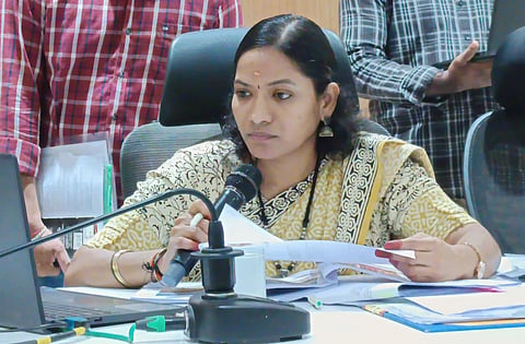 Ambedkar Konaseema district joint collector T Nishanthi.