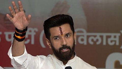 Union minister and LJP chief Chirag Paswan.