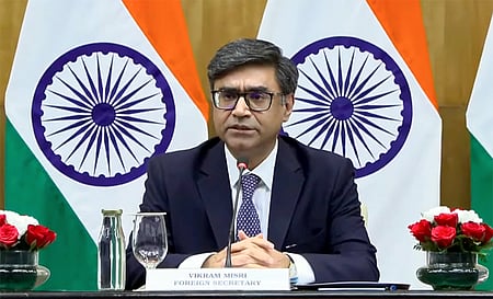Foreign Secretary Vikram Misri. 