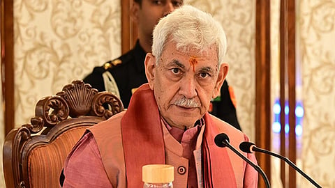 Jammu and Kashmir Lieutenant Governor Manoj Sinha 