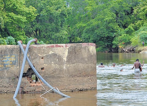 Raw Thamirabarani river water 