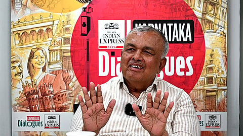 Karnataka Transport Minister Ramalinga Reddy during the Karnataka Dialouges.