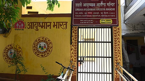 Urban Ayushman Arogya Mandir at Inderpuri.