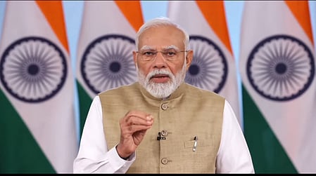 PM Modi arrived in Patna on Thursday on a two-day visit to Bihar