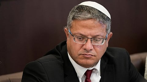 Israel's National Security Minister Itamar Ben-Gvir