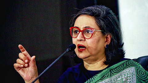 Trinamool Congress (TMC) MP Sagarika Ghose.