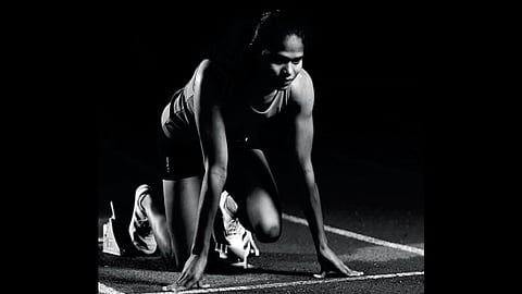 Kunja Rajitha,  a young sprinter from the remote tribal village of Ramachandrapuram in Koonavaram mandal. 