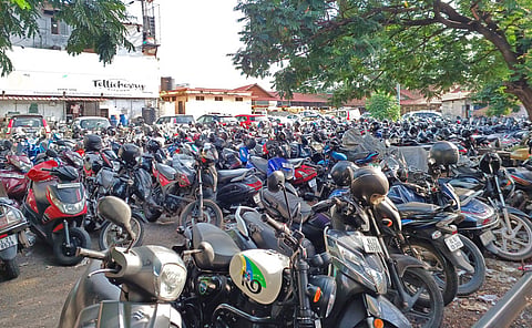 At the Thiruvananthapuram Central railway station, the cost of parking a two-wheeler for up to two hours has gone up from Rs 5 to Rs 10. 