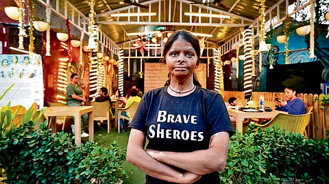 Noida based Chhanv Foundation operates Sheroes cafe, run by acid attack survivors 