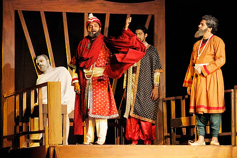 A still from Girish Karnad’s Tughlaq