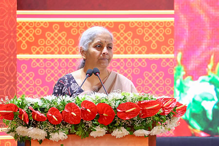 Union Finance Minister Nirmala Sitharaman 