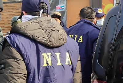 The National Investigation Agency (NIA) arrested six Ukrainians and one American.