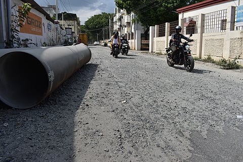 Motorists commuting through the Adis Street in the central zone of the city. As the Avinashi Road from Uppilipalayam junction has been closed due to flyover works, vehicles have been diverted via the Adis street which has make matter worse. 