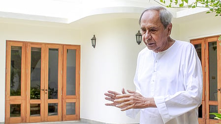 Leader of Opposition and BJD president Naveen Patnaik 