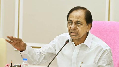  BRS leader K Chandrasekhar Rao